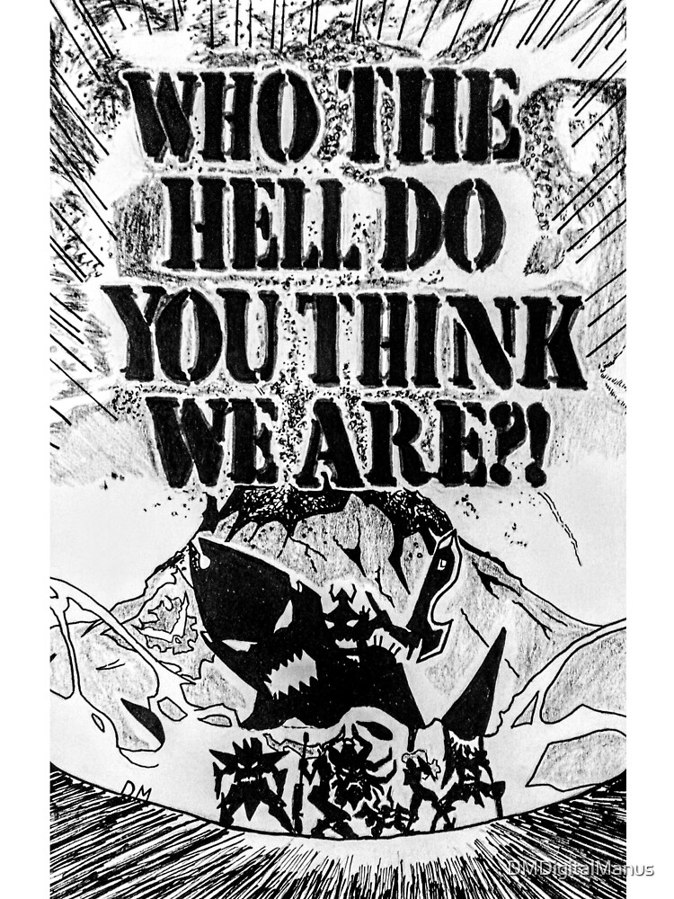Manga Panel Gurren Lagann Shower Curtain - Image 2