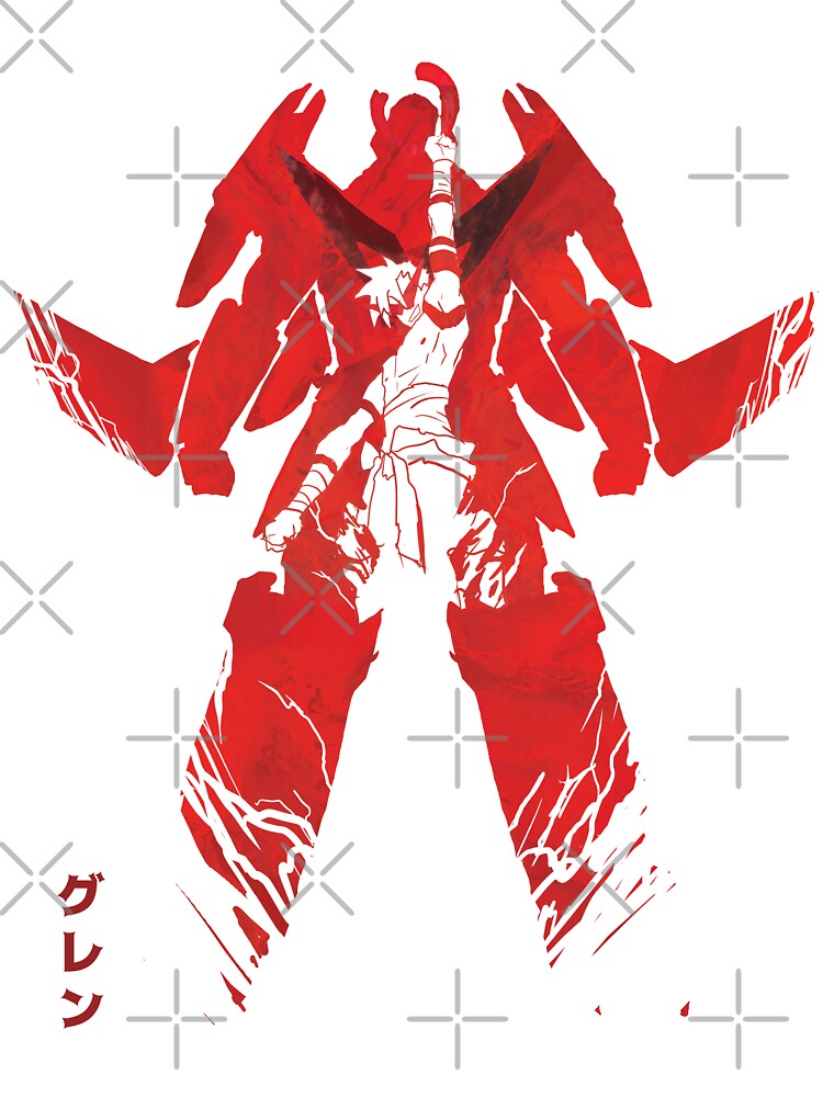 A Legacy Tengen Toppa Gurren Lagann Anime Manga Tapestry - Image 2