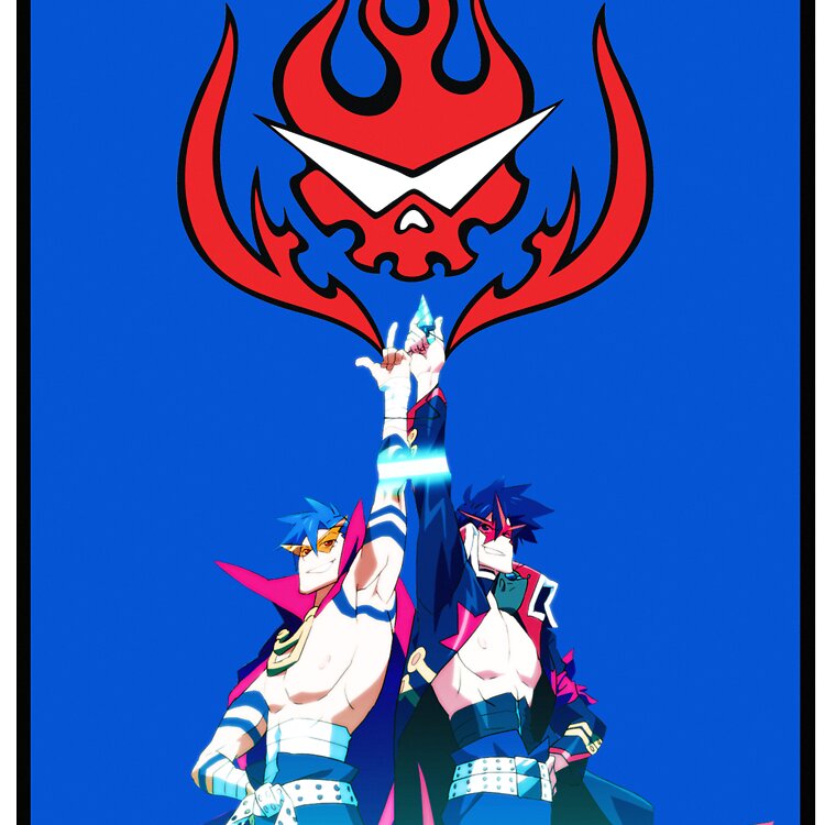 Gurren Lagann Vintage Tote Bag - Image 2