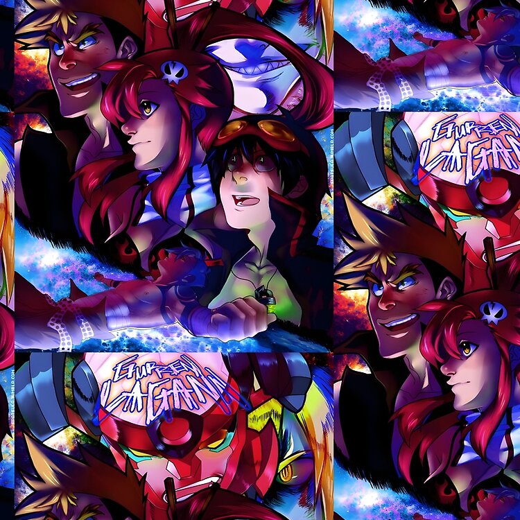 Gurren Lagann All In One Anime Tote Bag - Image 2