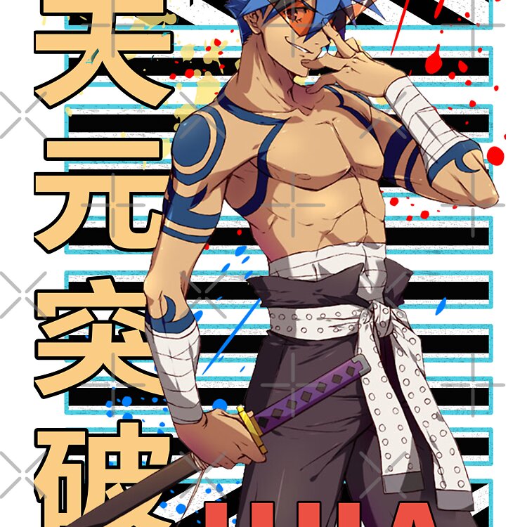 Kamina Gurren Lagann Urban Anime Design Tote Bag - Image 2
