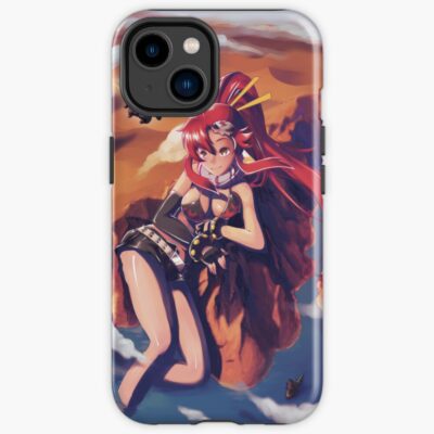 Yoko Littner Tengen Toppa Lagann Gurren Giantess Version W O Typo Iphone Case
