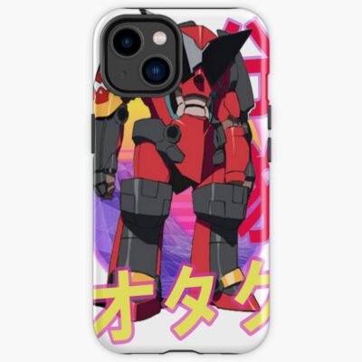Tengen Toppa Gurren Lagann Retro Sunset Design Iphone Case