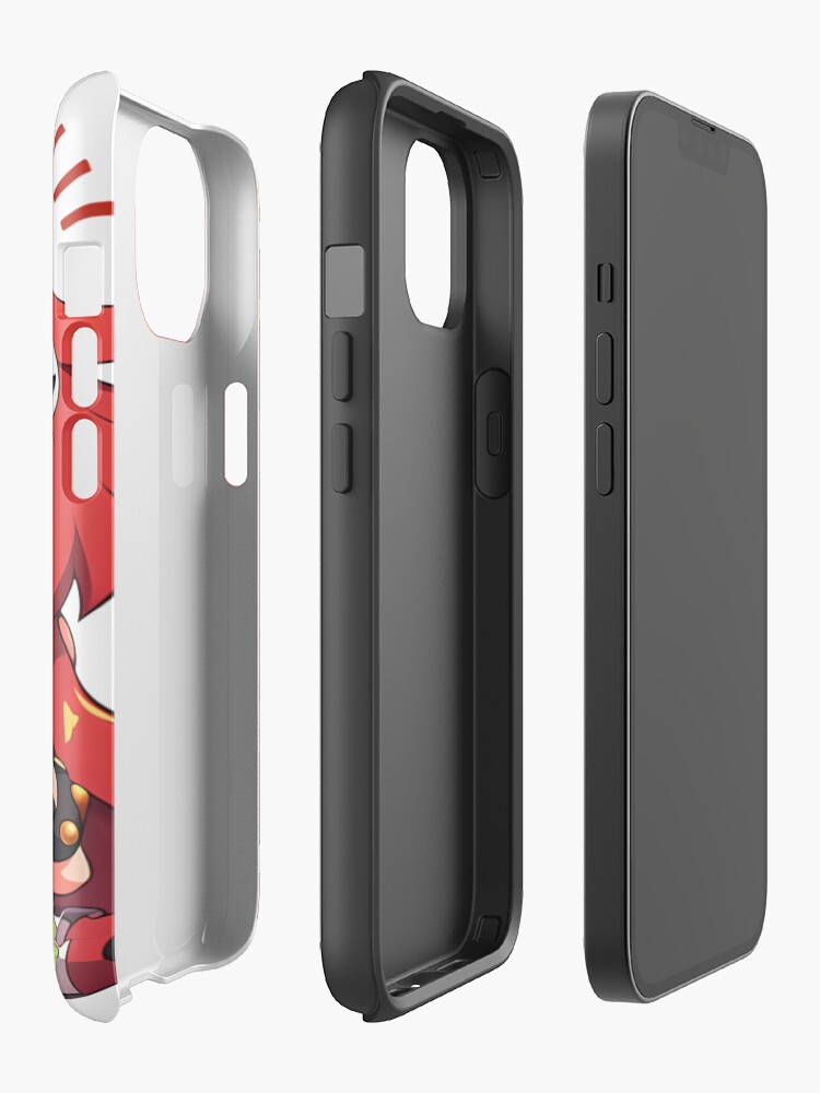 Yoko Littner Gurren Lagann Chibi Kawaii Burger Bite Iphone Case - Image 2