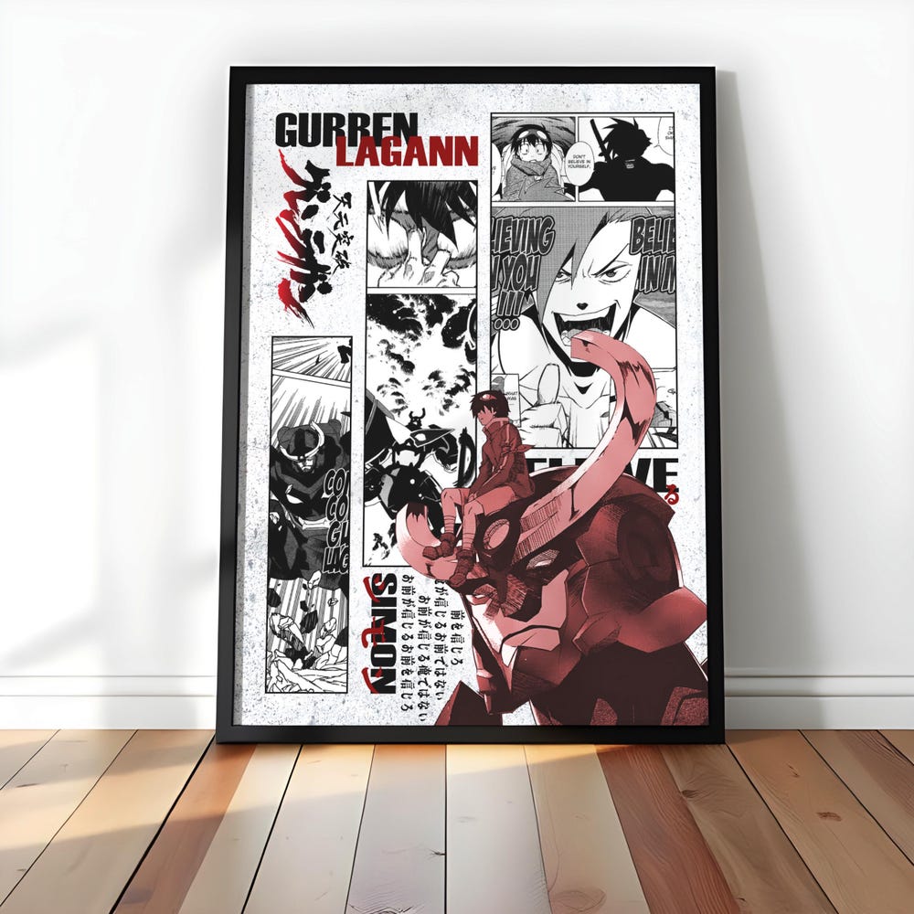 Gurren Lagann Simon Wall Art - Image 6