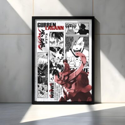 Gurren Lagann Simon Wall Art