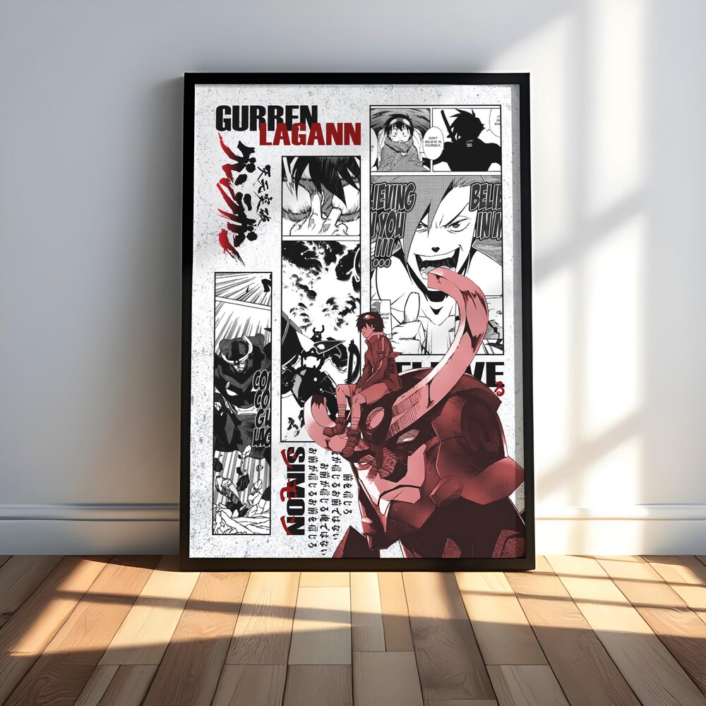 Gurren Lagann Simon Wall Art - Image 2