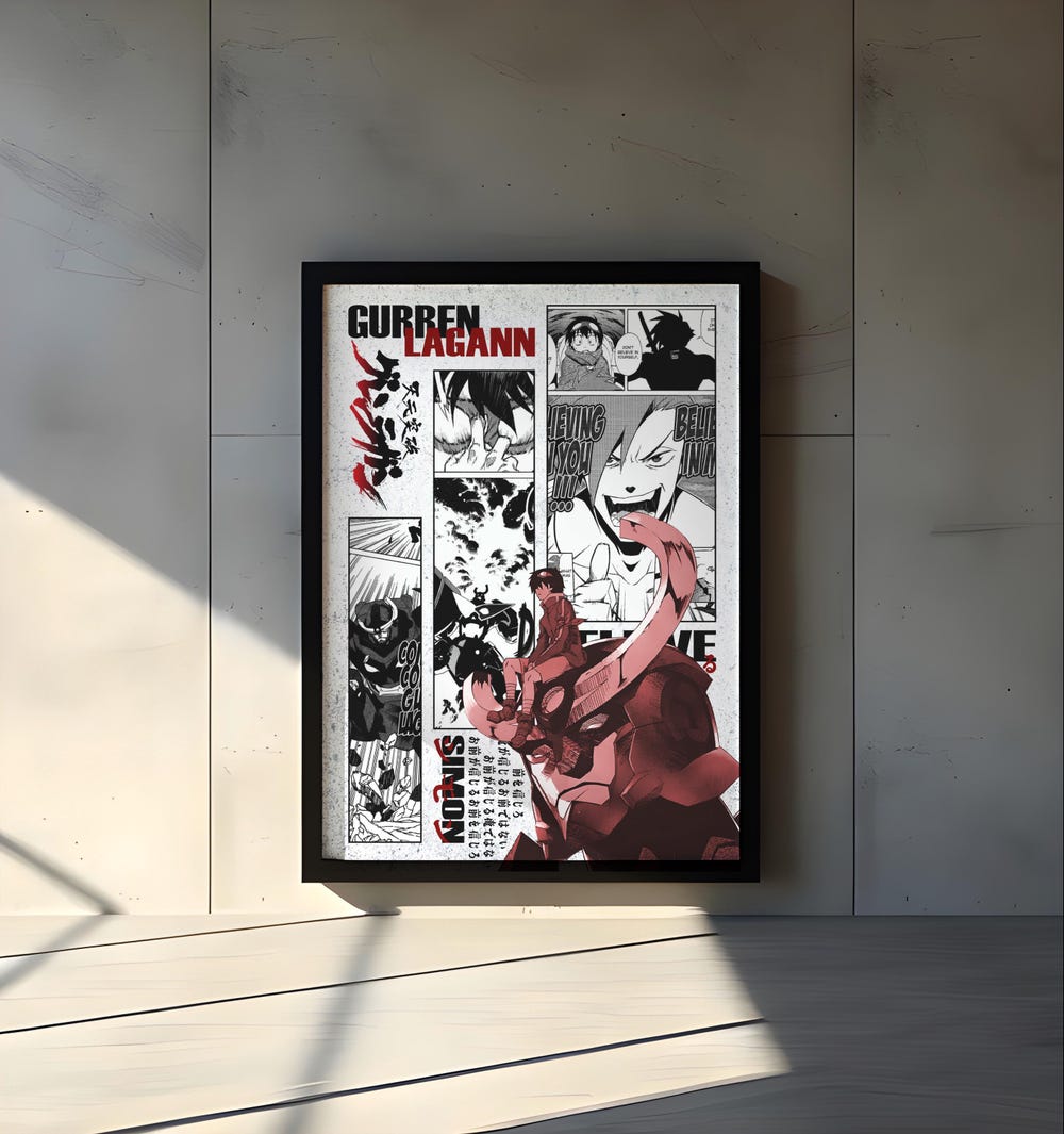 Gurren Lagann Simon Wall Art - Image 7
