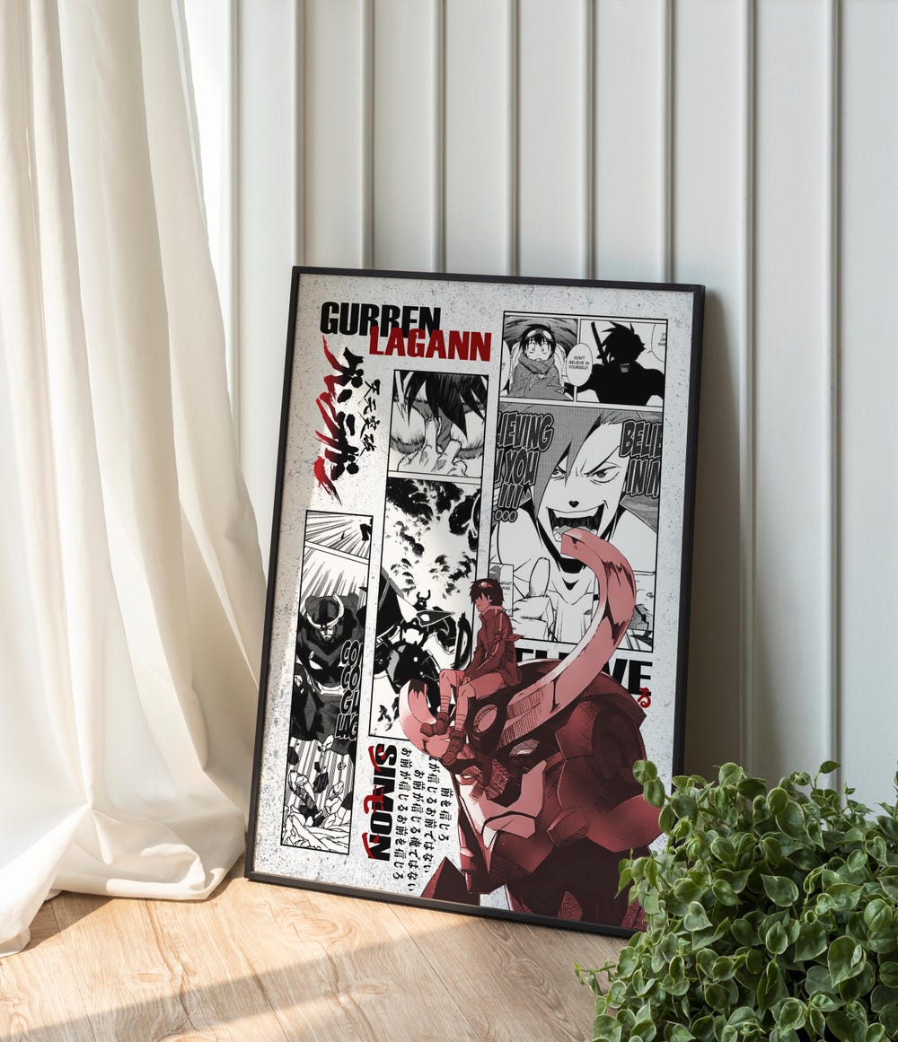 Gurren Lagann Simon Wall Art - Image 4
