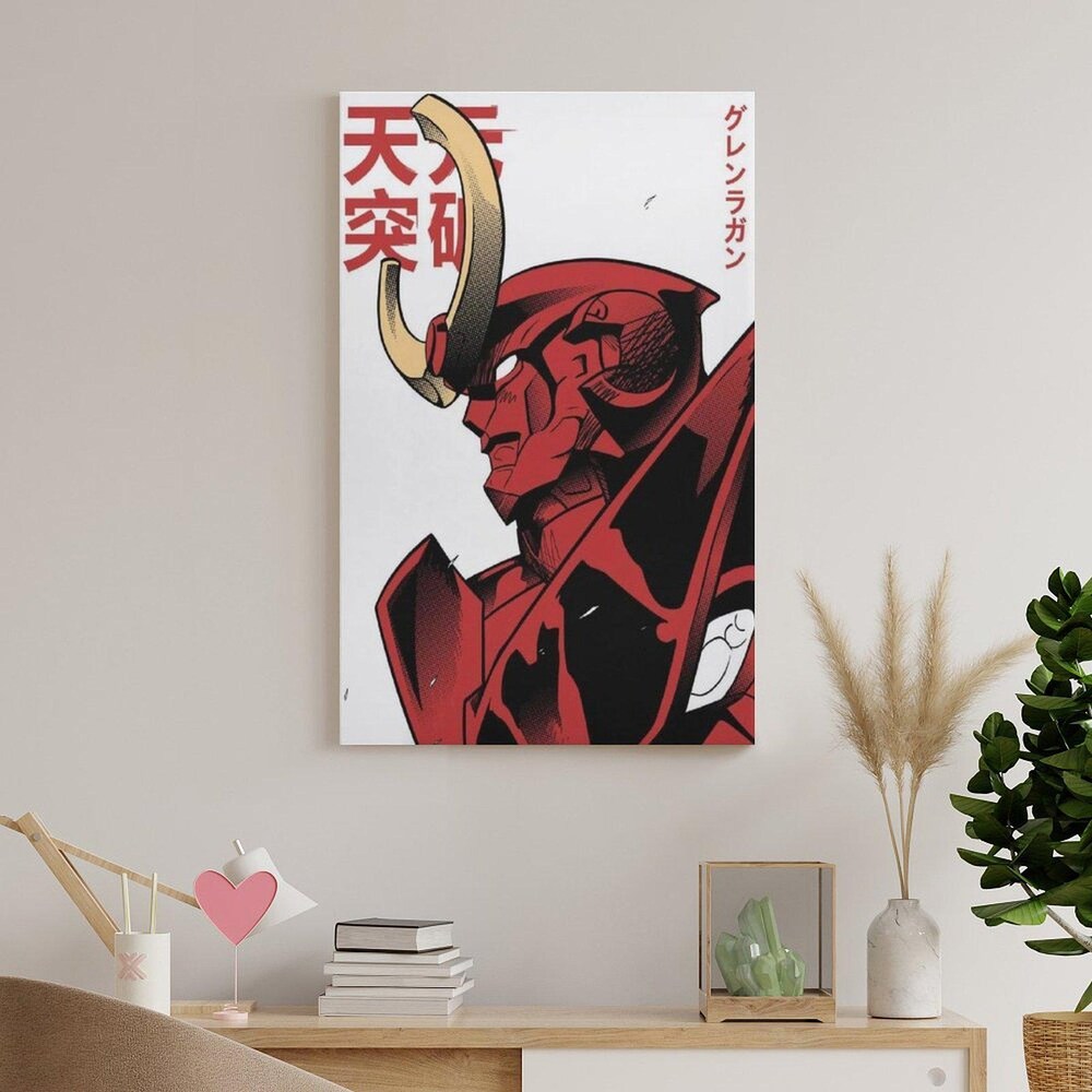 Gurren Lagann Anime Canvas Living Room Wall Art - Image 7
