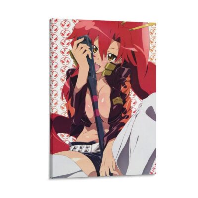 Gurren Lagann Anime Living Room Wall Art