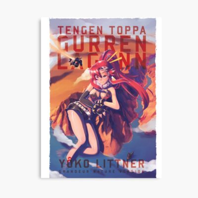 Yoko Littner Tengen Toppa Lagann Gurren Giantess Version Poster