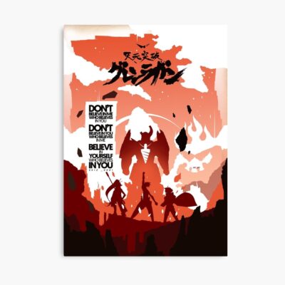 Skizorr Gurren Lagann Movie Poster Poster