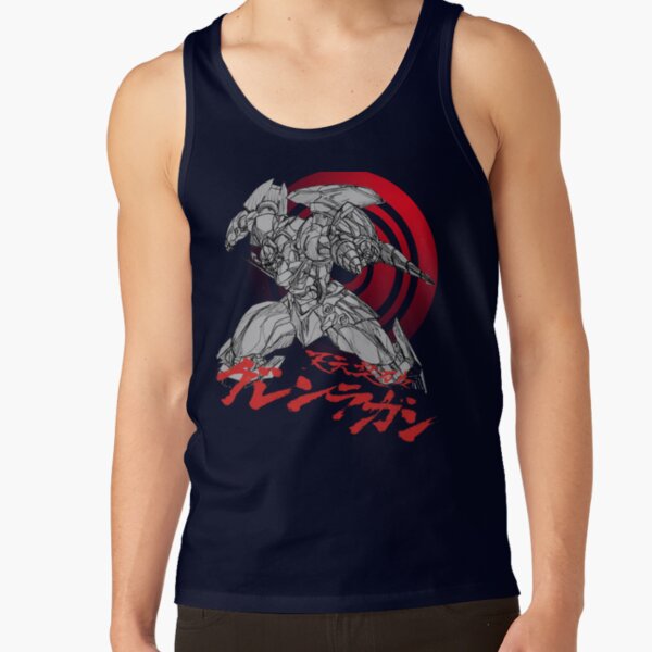 Gurren Lagann Graphic Tank Top - Image 5