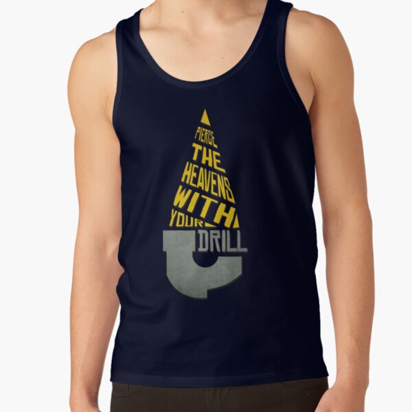 Pierce The Heavens With Your Drill Tank Top - Image 5