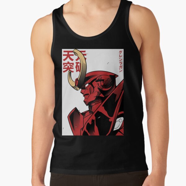 Gurren Lagann Retro Tank Top - Image 2