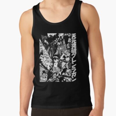 Tengen Toppa White Tank Top