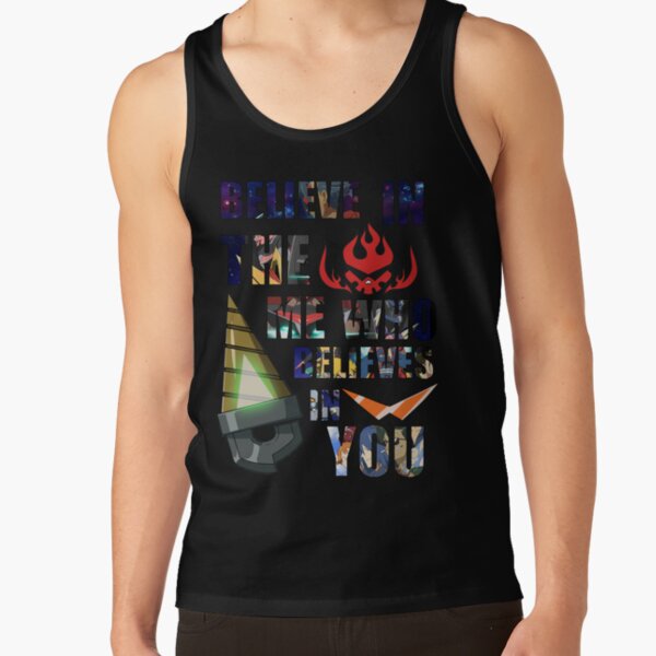 Gurren Lagann Kamina Quote Tank Top - Image 2