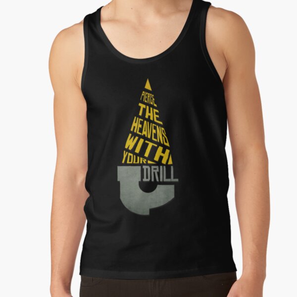 Pierce The Heavens With Your Drill Tank Top - Image 2