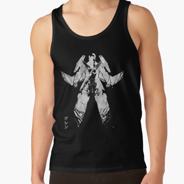 A Legacy Grey Version Tengen Toppa Gurren Lagann Anime Manga Tank Top
