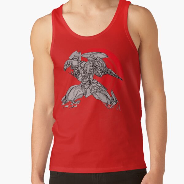 Gurren Lagann Graphic Tank Top - Image 4