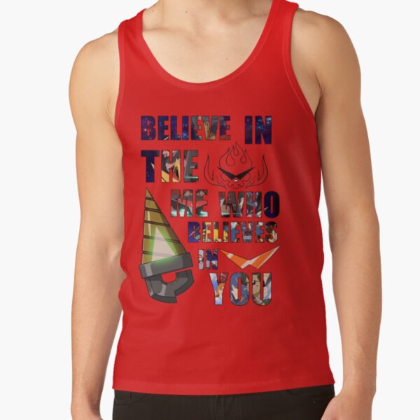 Gurren Lagann Kamina Quote Tank Top - Image 4
