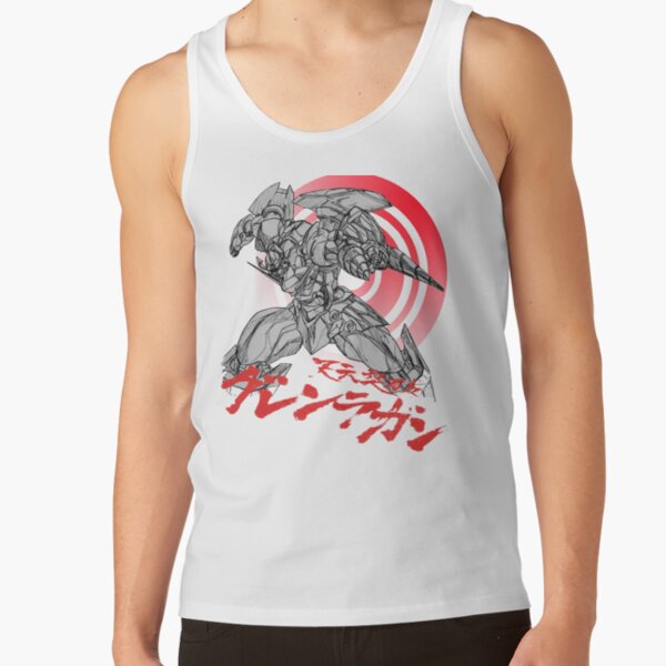 Gurren Lagann Graphic Tank Top - Image 2
