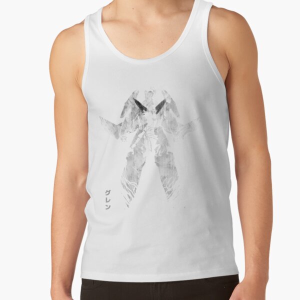 A Legacy Grey Version Tengen Toppa Gurren Lagann Anime Manga Tank Top - Image 2