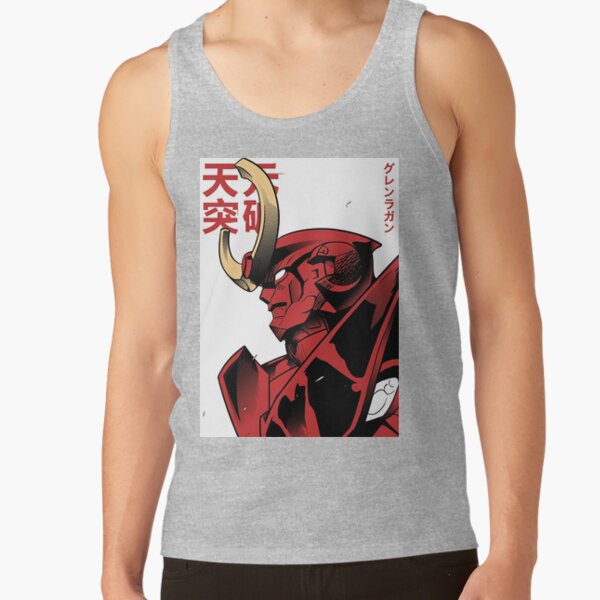 Gurren Lagann Retro Tank Top - Image 3