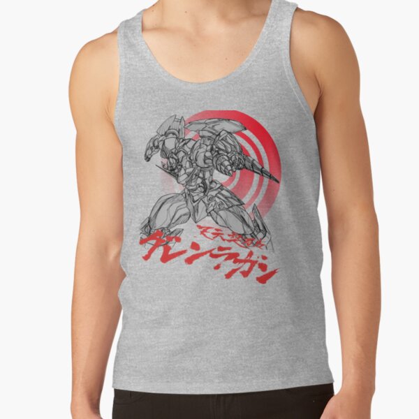 Gurren Lagann Graphic Tank Top - Image 3