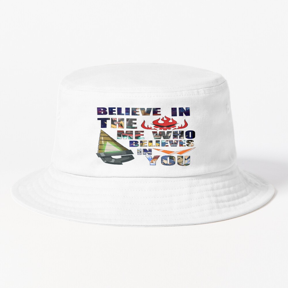 Gurren Lagann Kamina Quote Bucket Hat