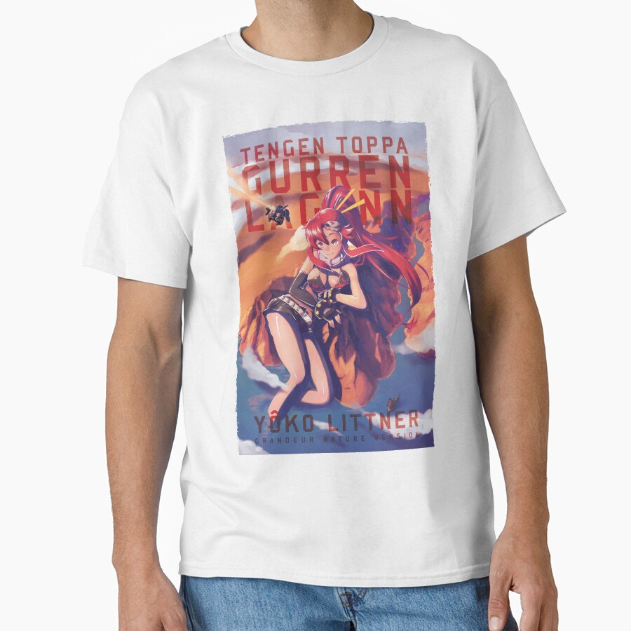 Yoko Littner Tengen Toppa Lagann Gurren Giantess Version T-shirt