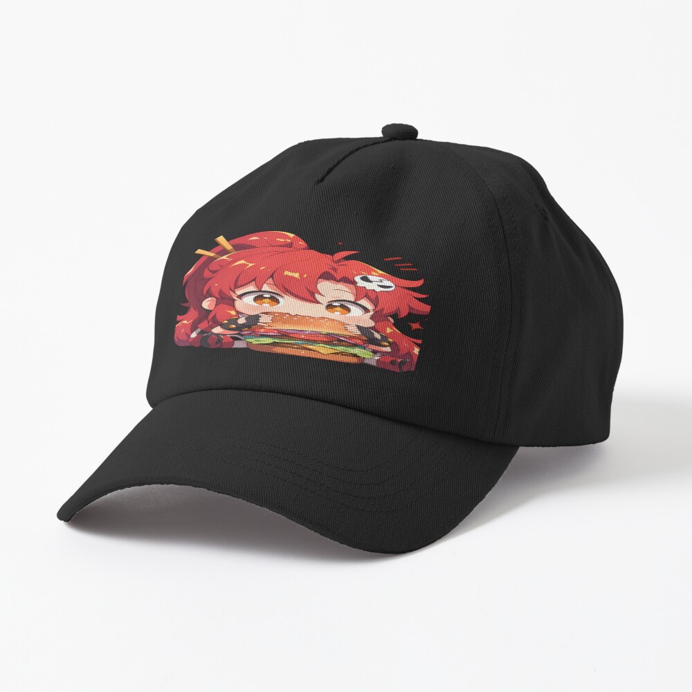 Yoko Littner Gurren Lagann Chibi Kawaii Burger Bite Cap