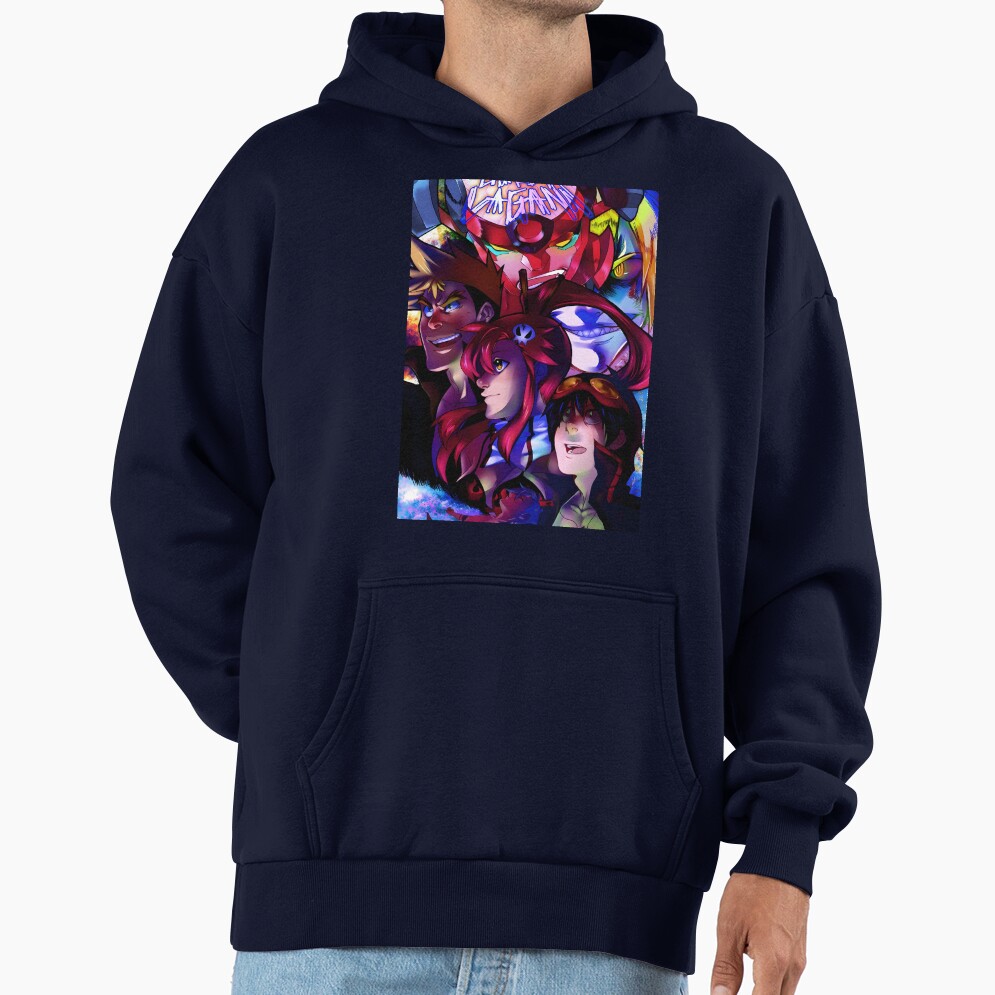 Gurren Lagann All In One Hoodie - Image 5