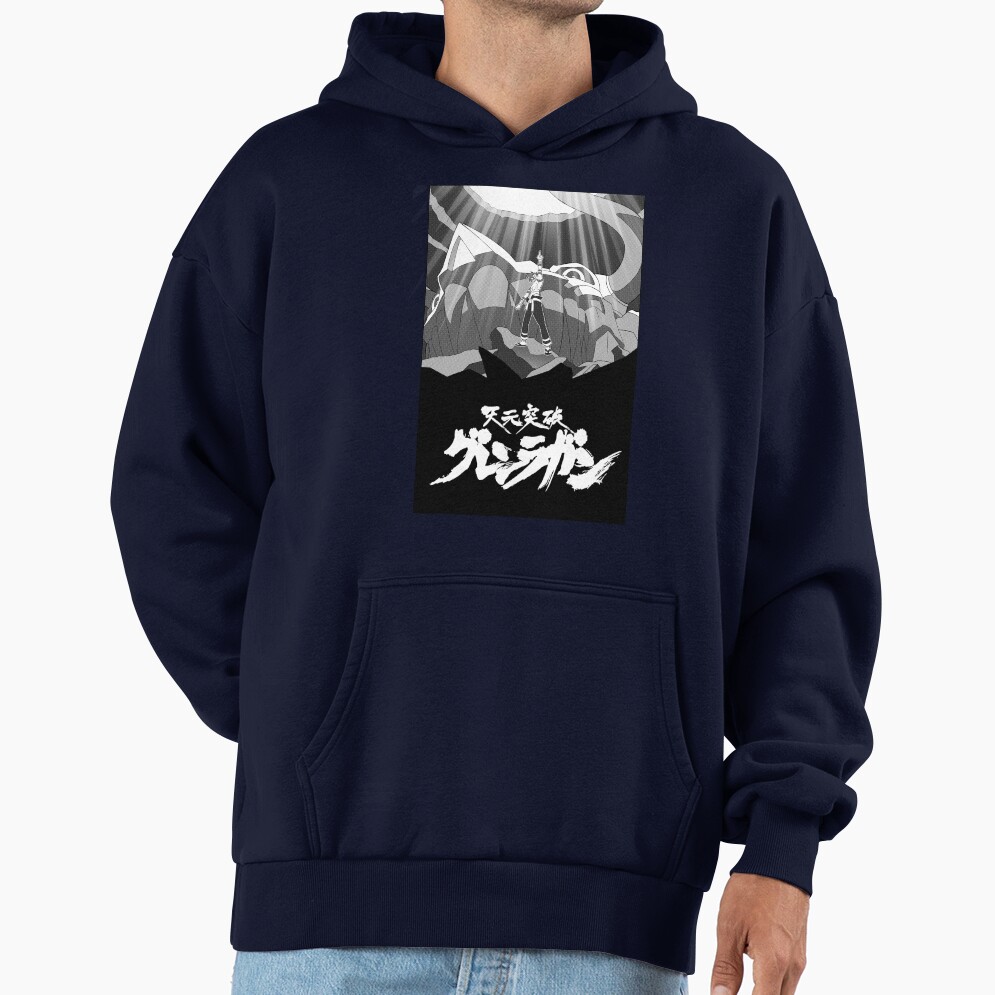 Gurren Lagann Sketch Hoodie - Image 5