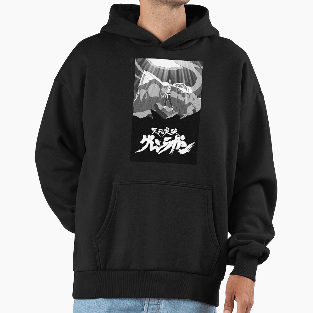 Gurren Lagann Sketch Hoodie - Image 3