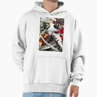 Kamina Gurren Lagann Mecha Clash Dynamic Spiral Scene Hoodie