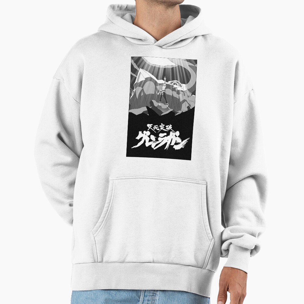 Gurren Lagann Sketch Hoodie - Image 2