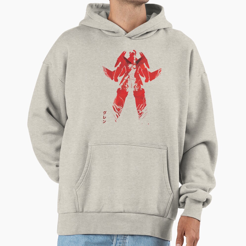 A Legacy Tengen Toppa Gurren Lagann Anime Manga Hoodie - Image 3