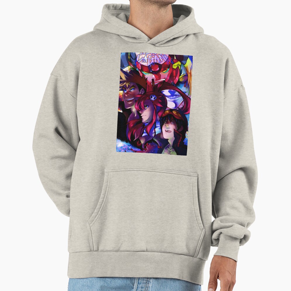 Gurren Lagann All In One Hoodie - Image 3