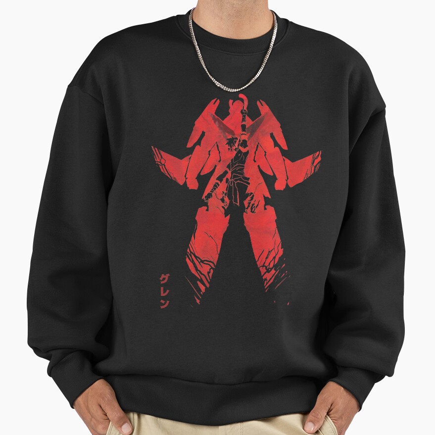 A Legacy Tengen Toppa Gurren Lagann Anime Manga Sweatshirt - Image 2