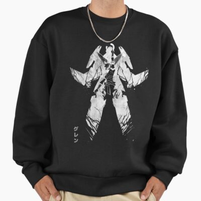 A Legacy Grey Version Tengen Toppa Gurren Lagann Anime Manga Sweatshirt