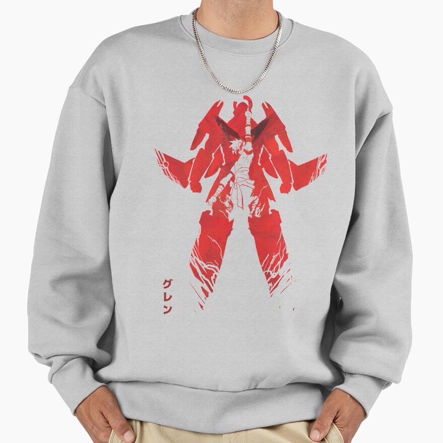 A Legacy Tengen Toppa Gurren Lagann Anime Manga Sweatshirt - Image 4