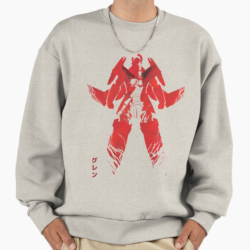 A Legacy Tengen Toppa Gurren Lagann Anime Manga Sweatshirt - Image 3