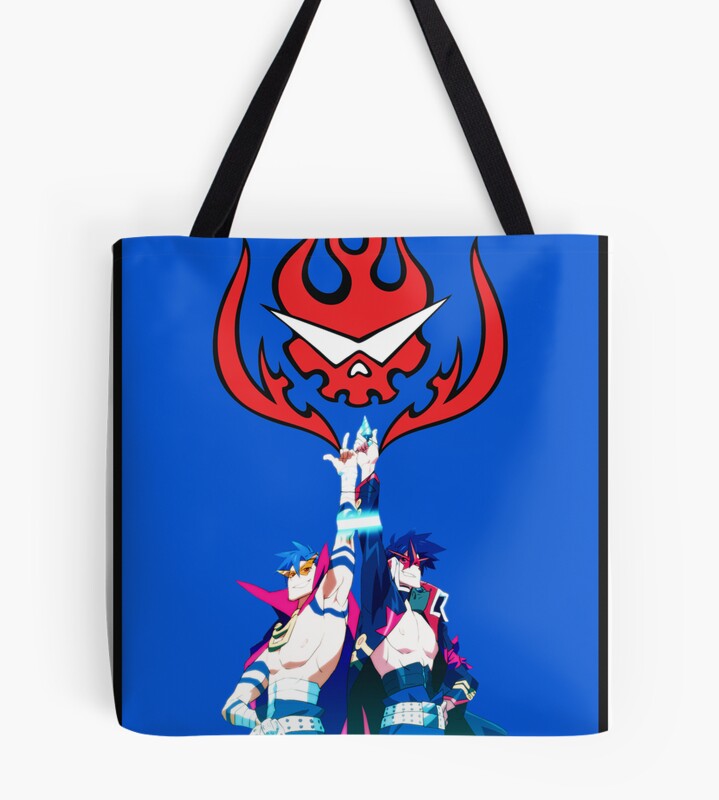 Gurren Lagann Vintage Tote Bag