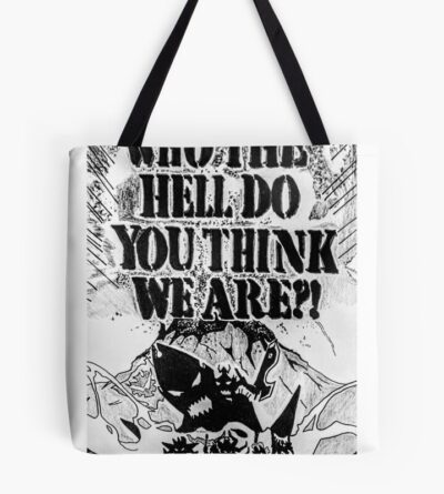 Manga Panel Gurren Lagann Tote Bag