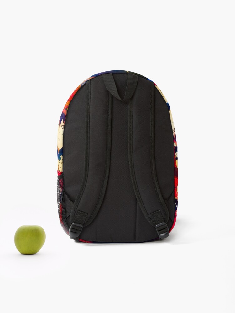 Unbreakable Spirit Kamina Gurren Lagann Burning Courage Energy Flame Backpack - Image 2