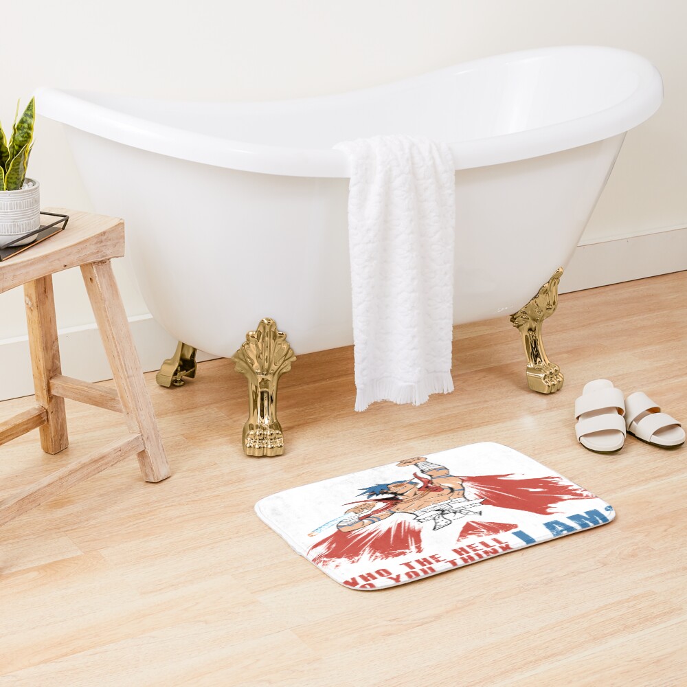 Kamina Anime Bath Mat - Image 2