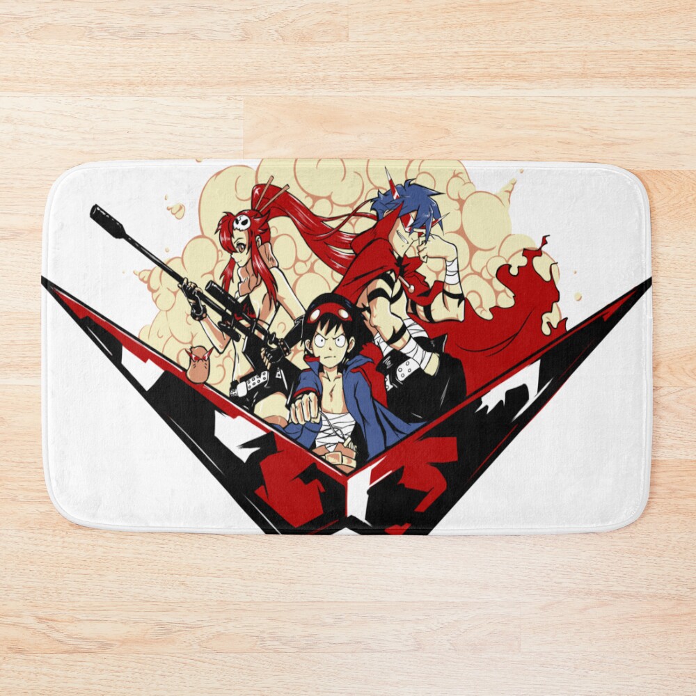 Ttgl Anime Bath Mat