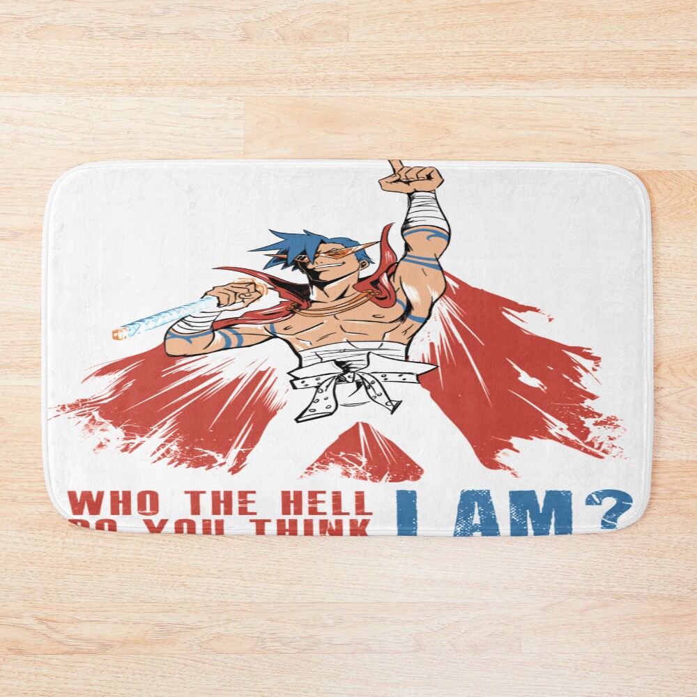 Kamina Anime Bath Mat